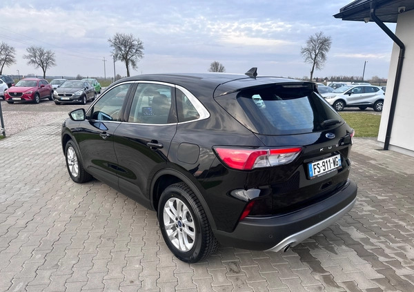 Ford Kuga cena 80900 przebieg: 99000, rok produkcji 2020 z Nowe Brzesko małe 596